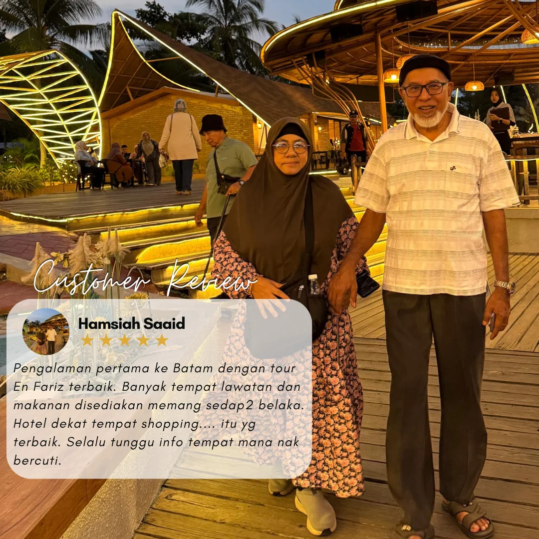 Maklum balas peserta Singgahsana Holidays 12