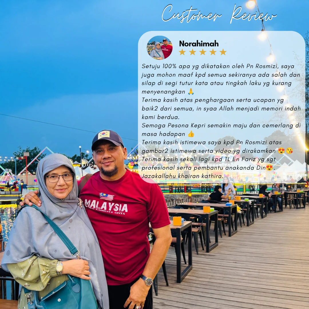 Maklum balas peserta Singgahsana Holidays 14