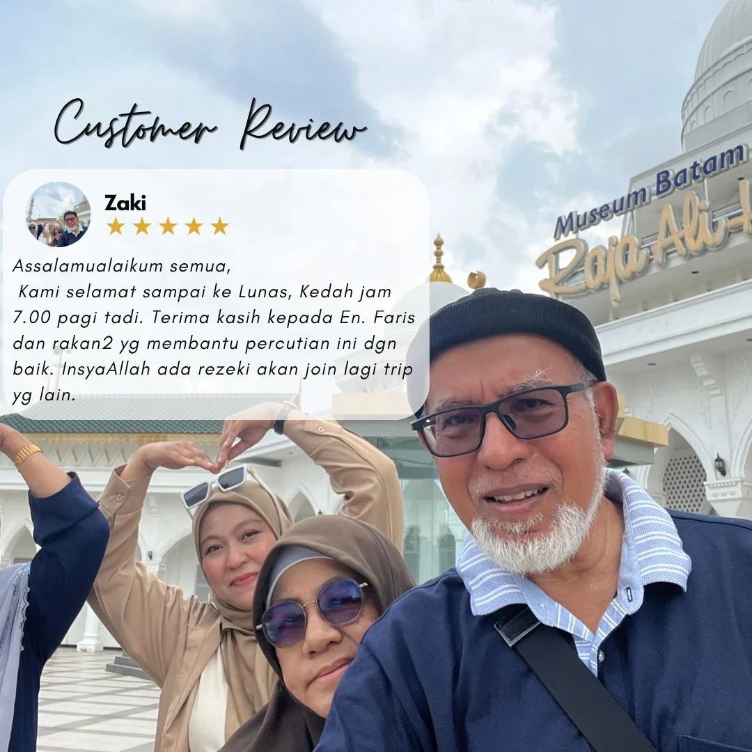 Maklum balas peserta Singgahsana Holidays 2