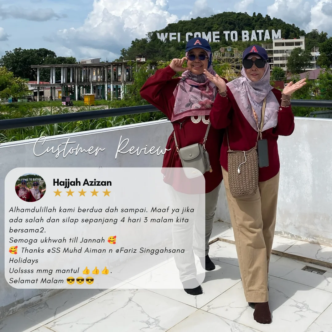 Maklum balas peserta Singgahsana Holidays 3