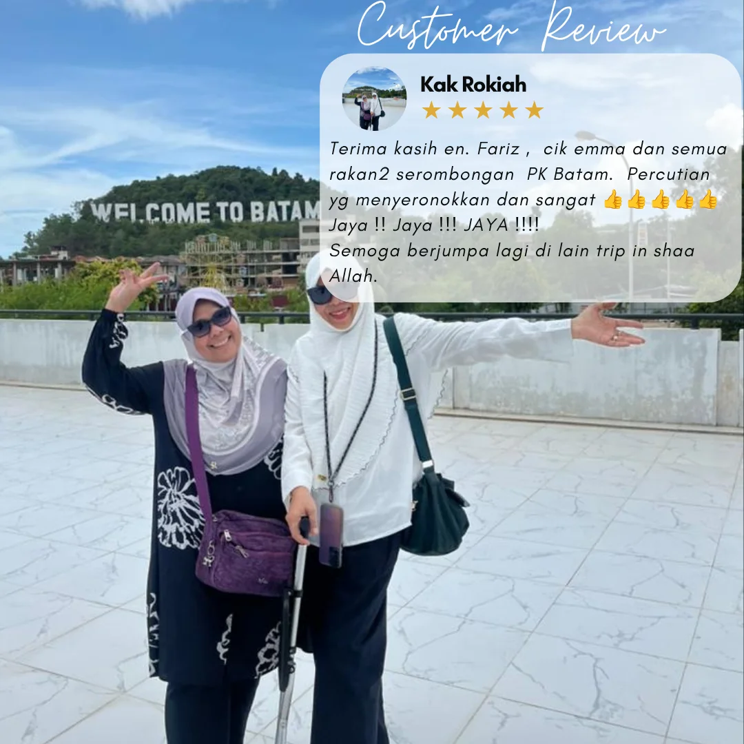 Maklum balas peserta Singgahsana Holidays 9